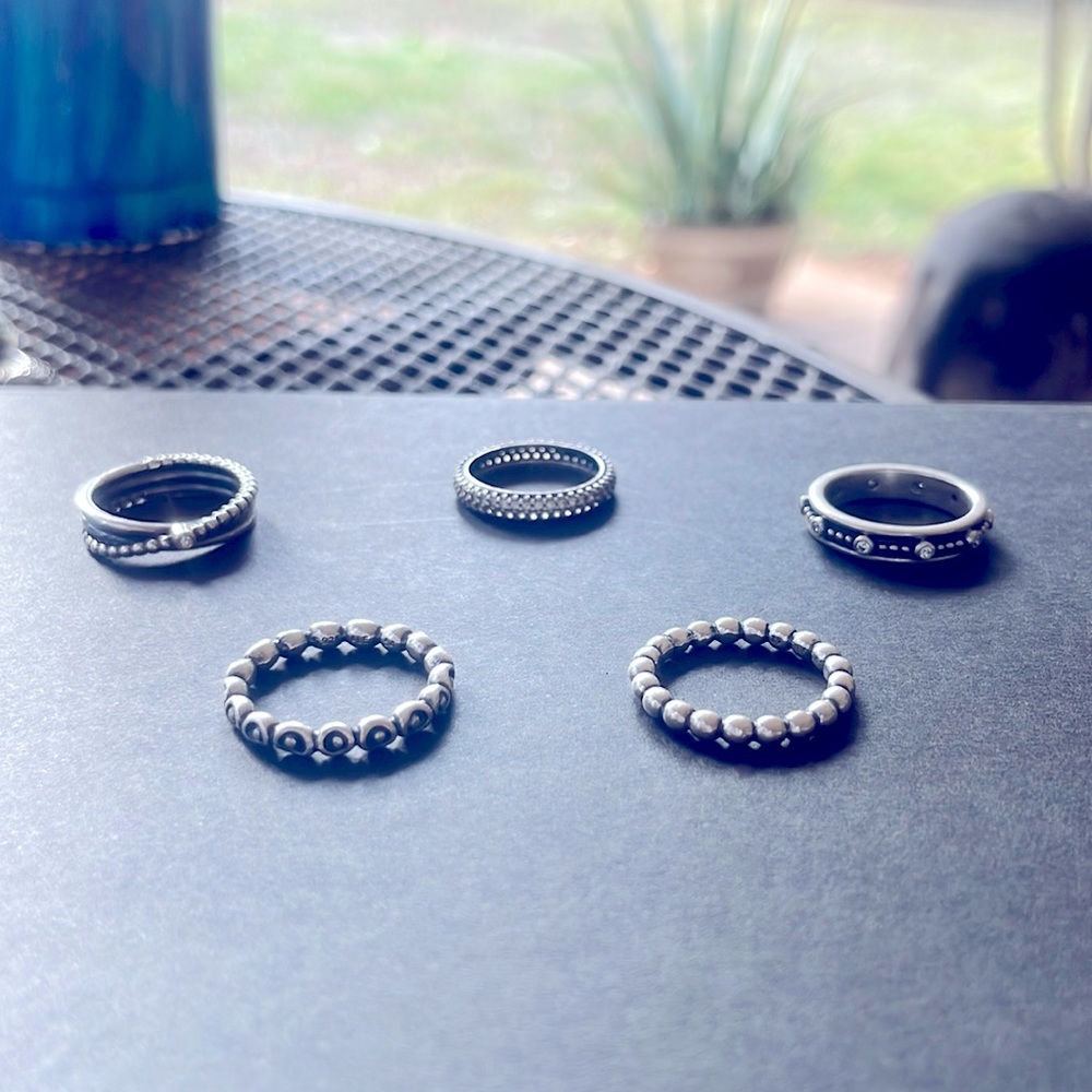 Pandora Stackable Rings - image 1